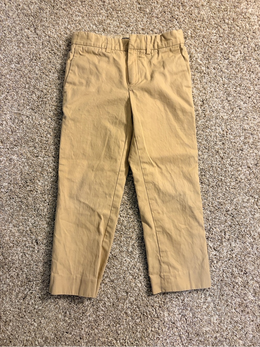 Crewcuts Boys' Khaki Straight-Leg Chinos